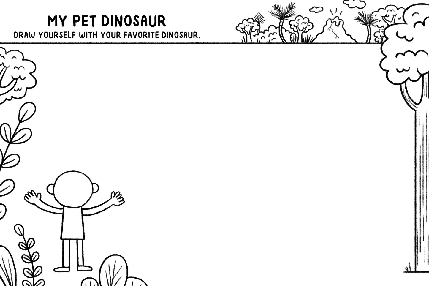 Bushel & Peck Books - Mini Doodles: Let's Draw Dinosaurs