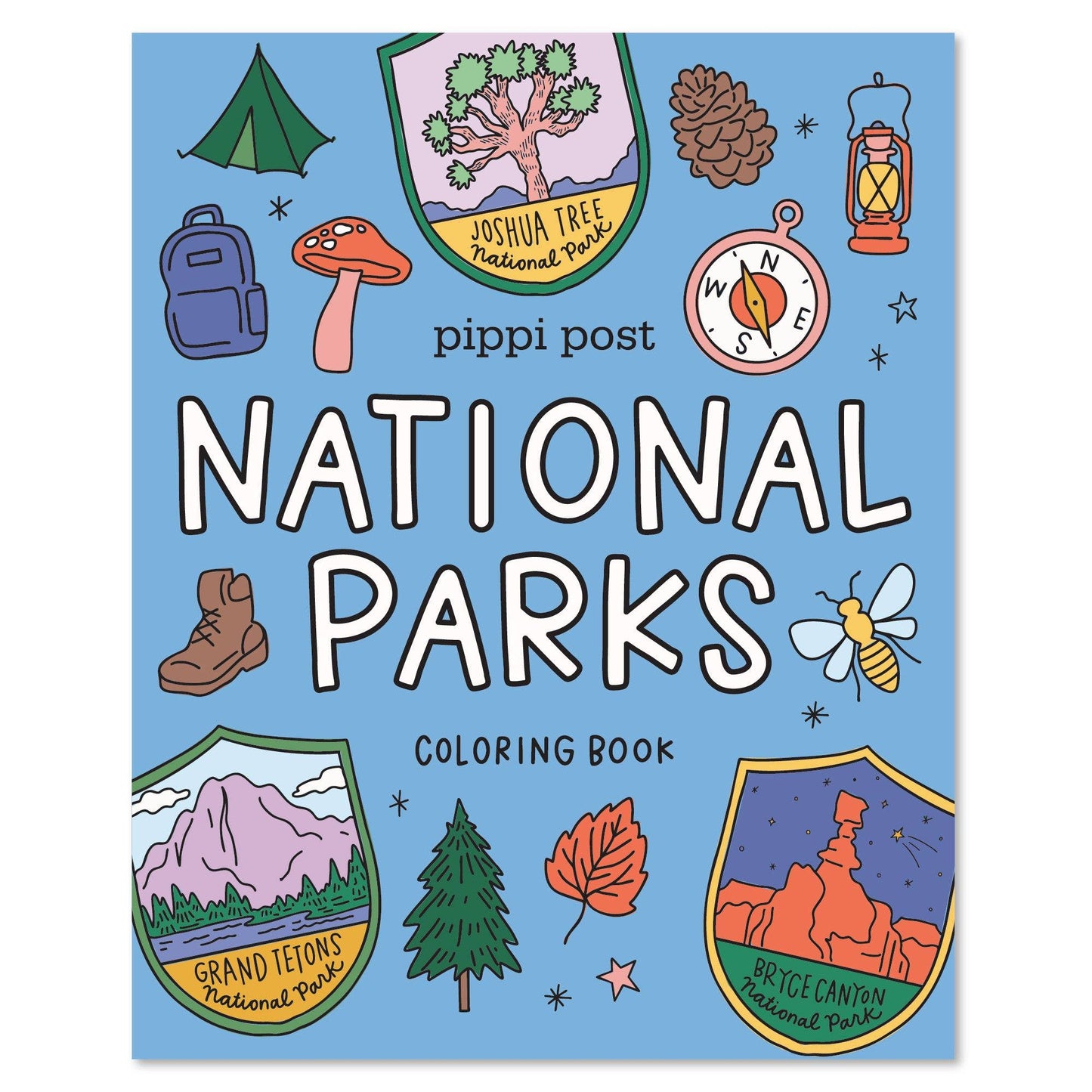 Pippi Post - National Parks Coloring Book
