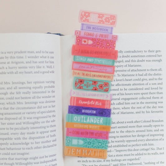 Pippi Post - Romance Novels Acetate Bookmark