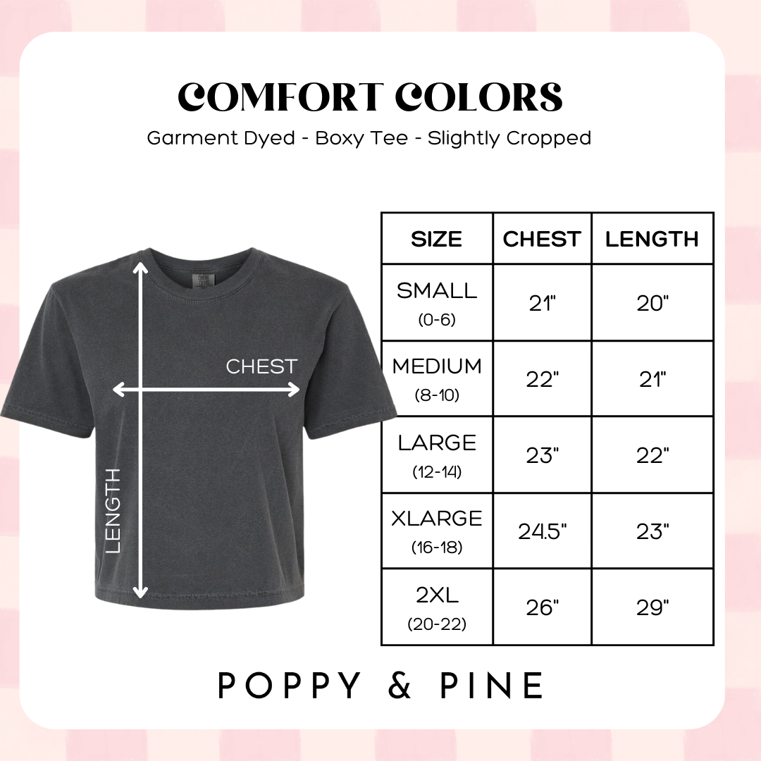 Poppy & Pine - Long Live Cowgirls Cropped Tee