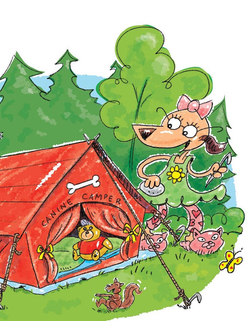 Digger and Daisy Go Camping picture book