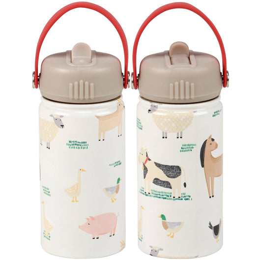 Primitives by Kathy - Little Farm Kids Water Bottle
