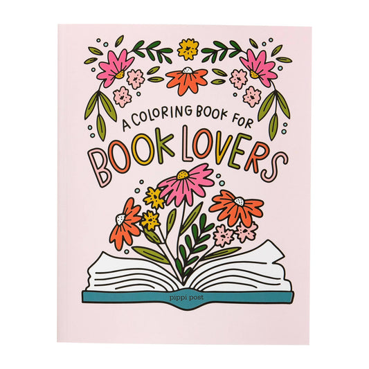Pippi Post - Book Lover Coloring Book