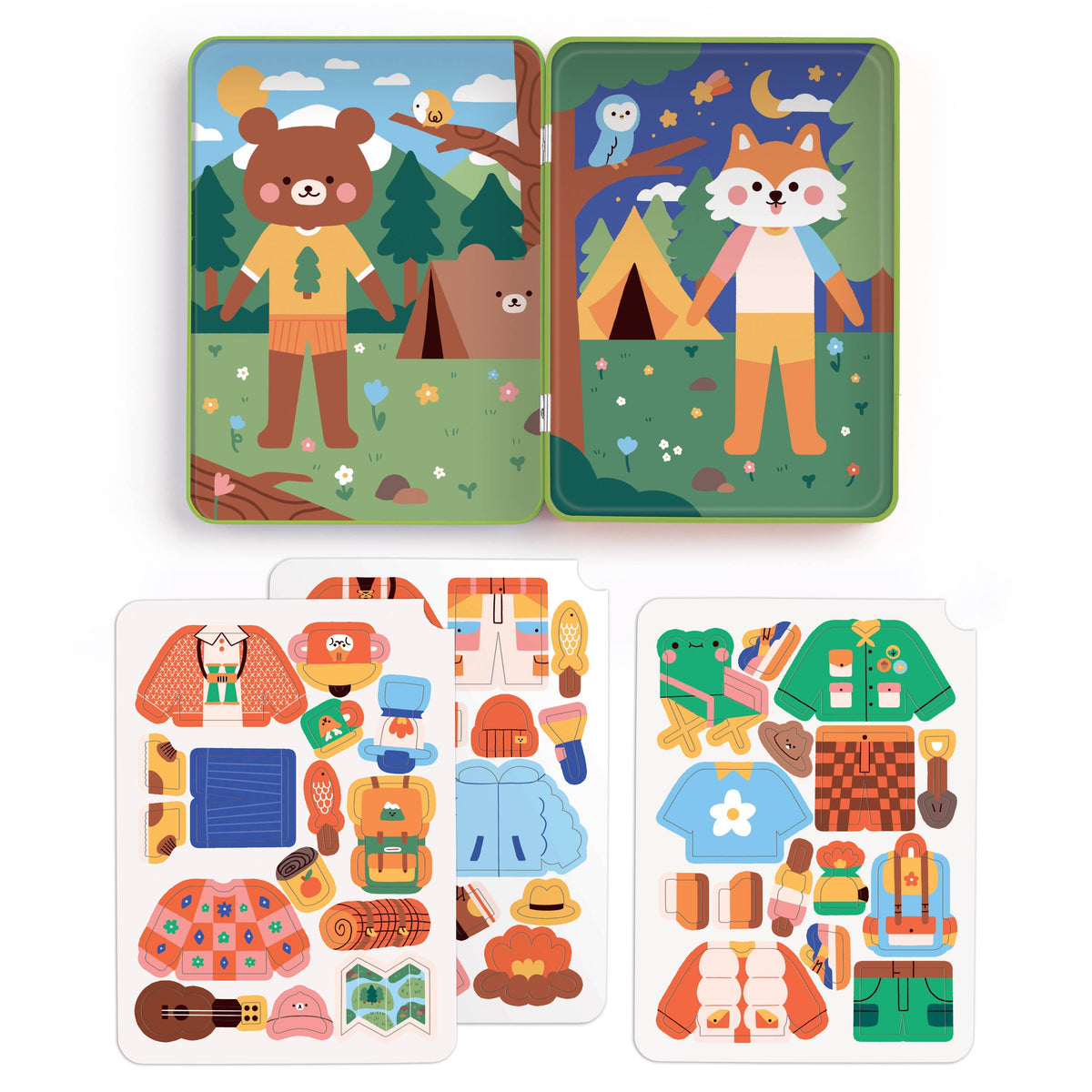 Chronicle Books - Happy Camper Magnetic Play Set