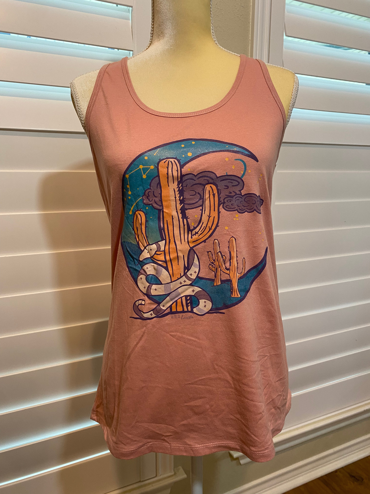 Cactus on the Prairie Sleeveless Tee