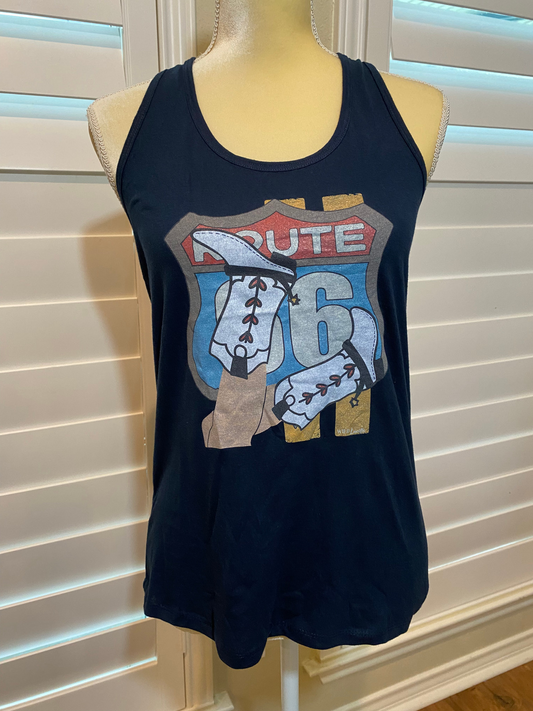 Route 66 Sleeveless Tee