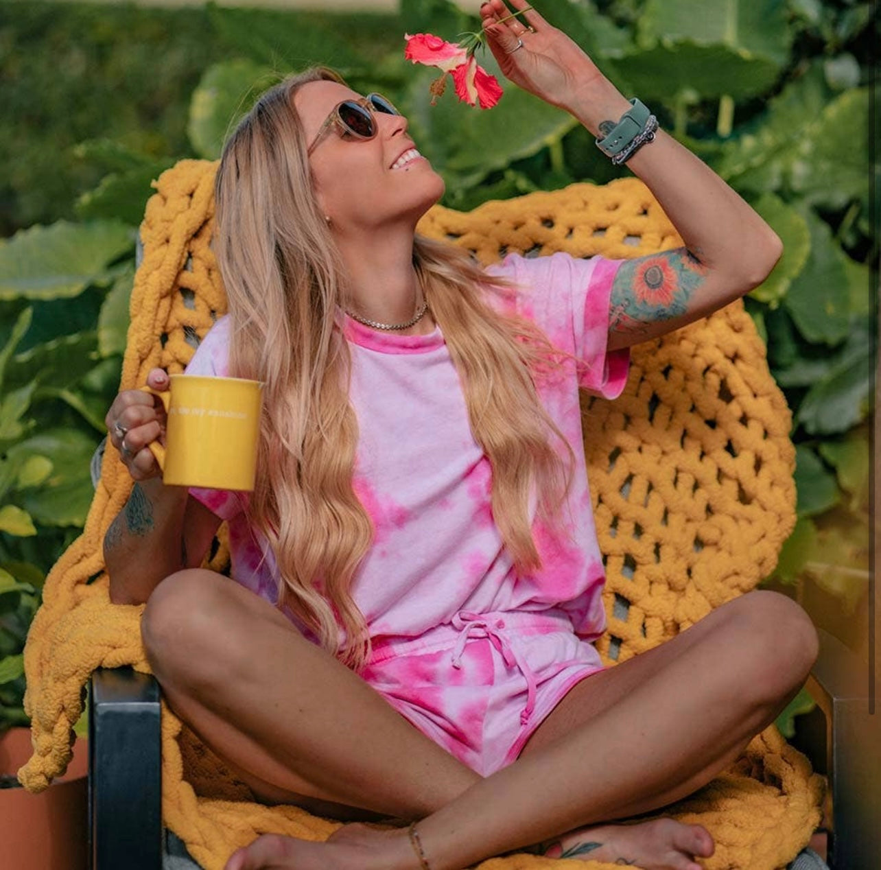 Comfy Set Pink Tie Die