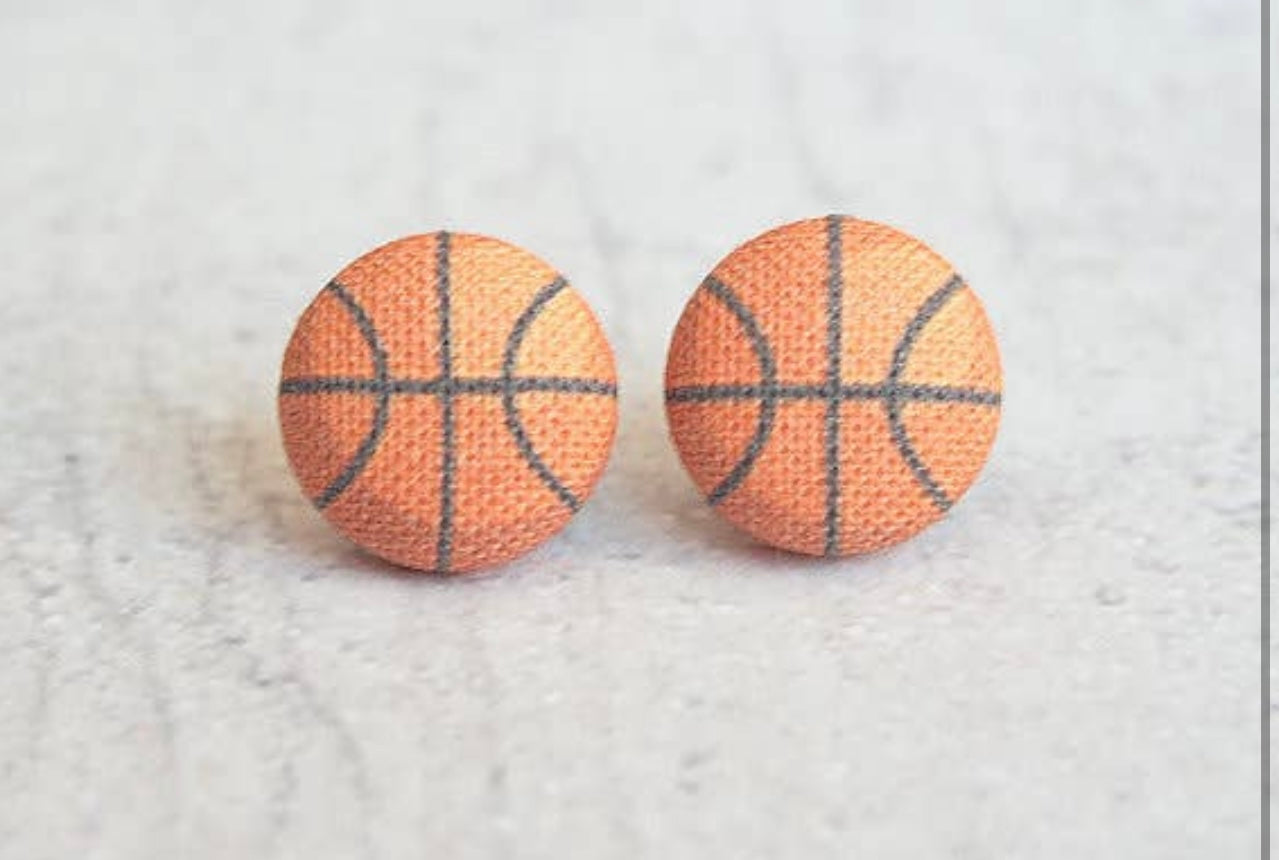 Pre Order - Basketball Earrings