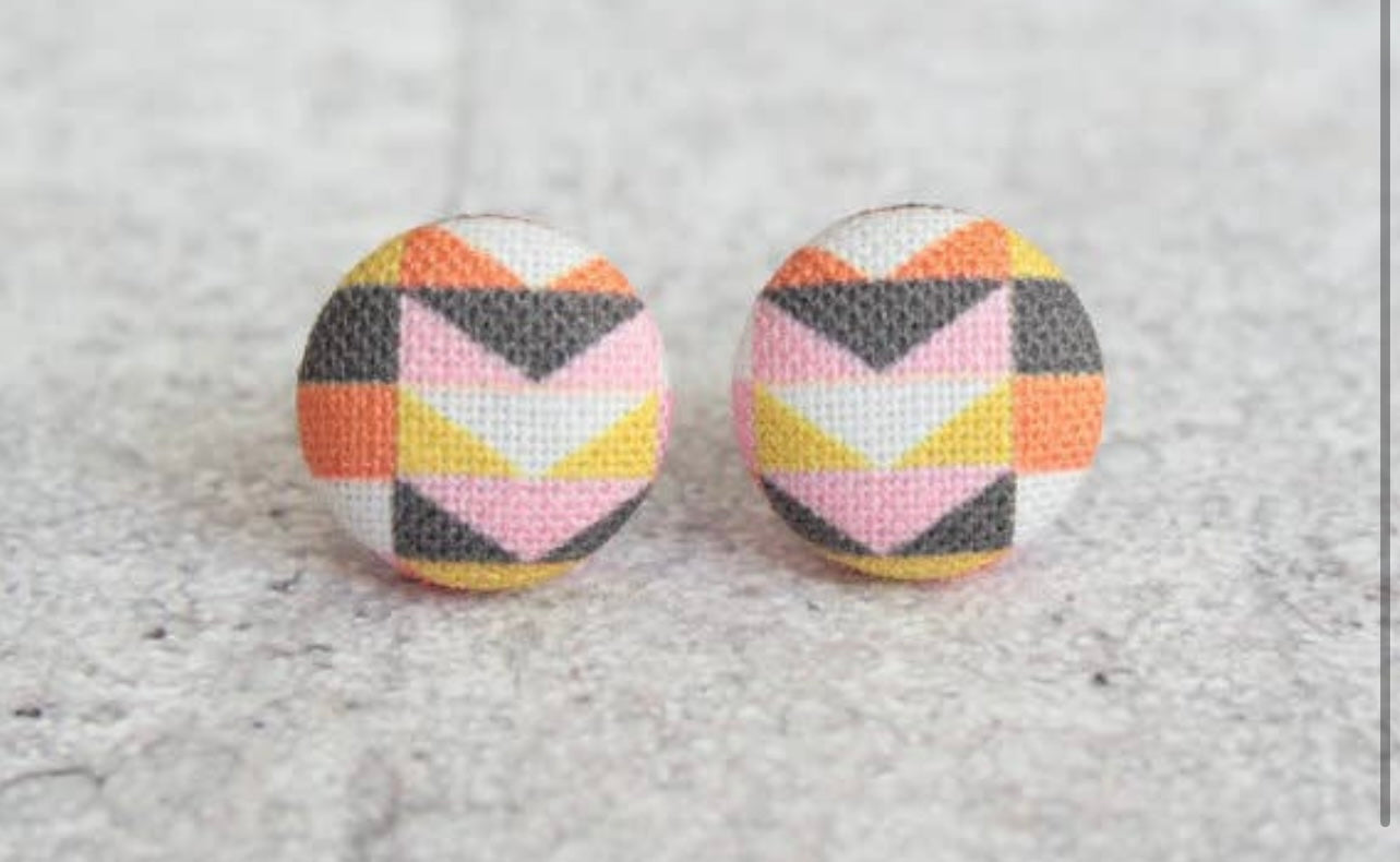 Pre Order Aztec Print Earrings