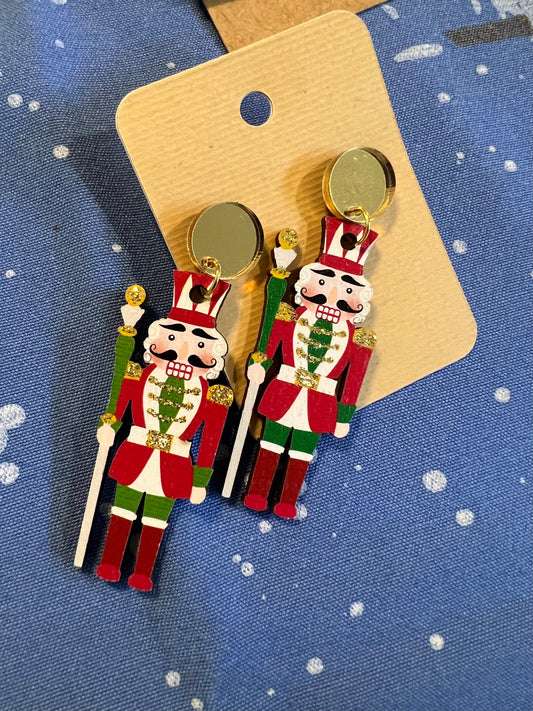 Traditional Nutcracker Earrings